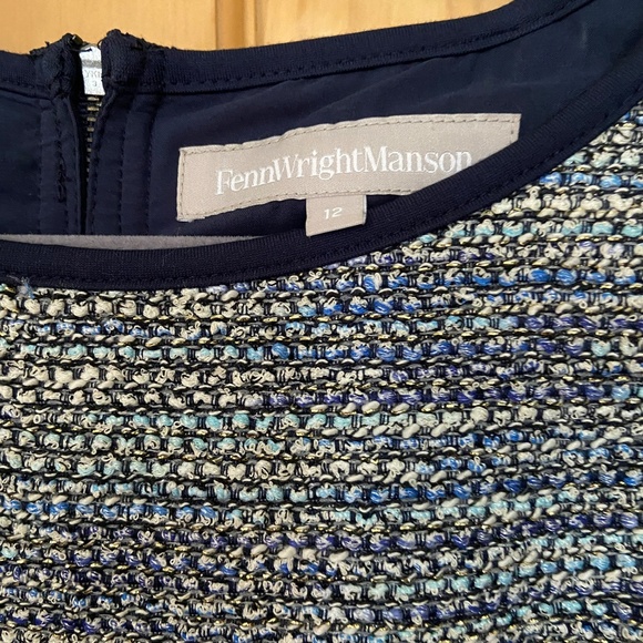 Fenn Wright Manson beautiful tweed sheath dress (US 8 / UK 12) - Picture 5 of 12